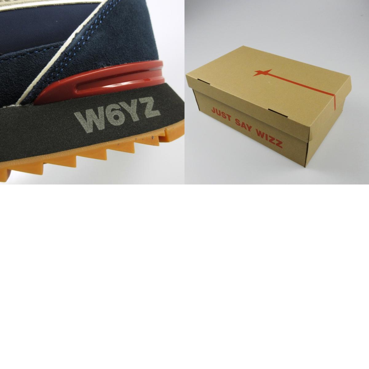 【中古】W6YZ | ウイズウィズ JET-M スニーカー 47-1C61 ネイビー