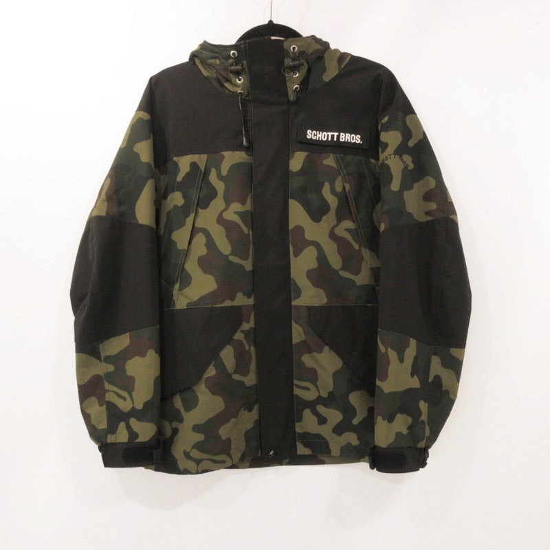 【中古】schott | ショット 2-TONE FIELD PARKA マウンテンパーカー 3182014 カモ サイズ:S
