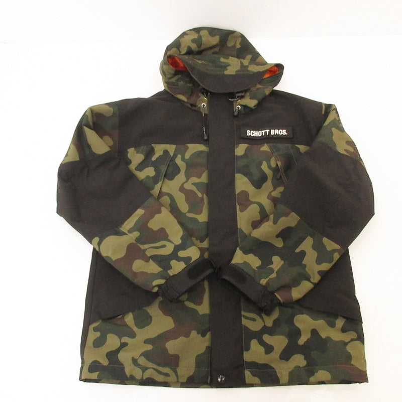 【中古】schott | ショット 2-TONE FIELD PARKA マウンテンパーカー 3182014 カモ サイズ:S