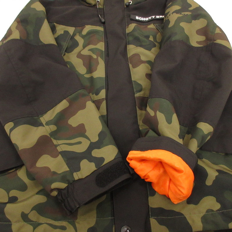 【中古】schott | ショット 2-TONE FIELD PARKA マウンテンパーカー 3182014 カモ サイズ:S