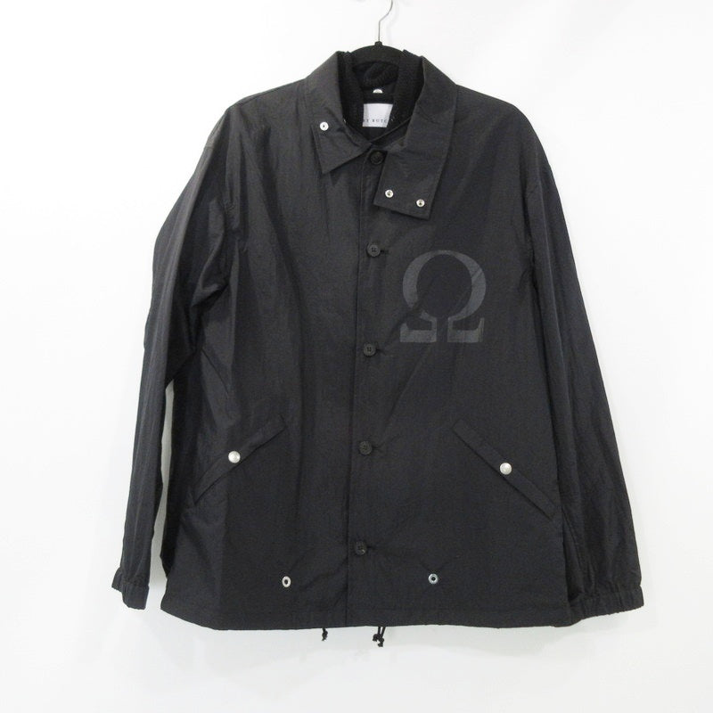 【中古】DIET BUTCHER SLIM SKIN | ダイエットブッチャースリムスキン COACH JACKET ナイロンジャケット DB82278201 ブラック サイズ:3