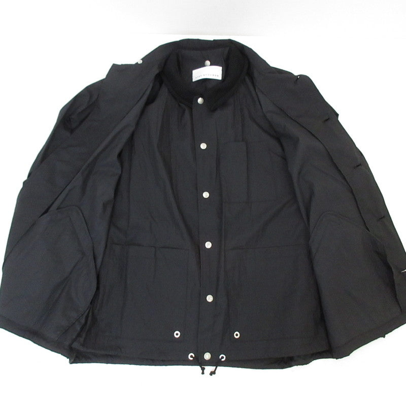【中古】DIET BUTCHER SLIM SKIN | ダイエットブッチャースリムスキン COACH JACKET ナイロンジャケット DB82278201 ブラック サイズ:3