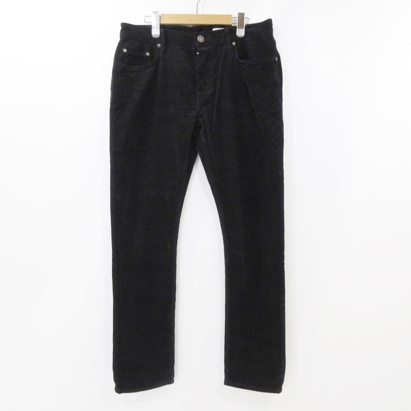 【中古】 Rex Corduroy Slim Jeans パンツ ME050X ブラック サイズ:32