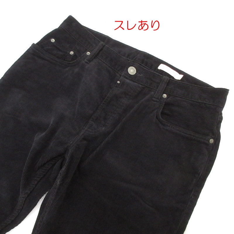 【中古】 Rex Corduroy Slim Jeans パンツ ME050X ブラック サイズ:32