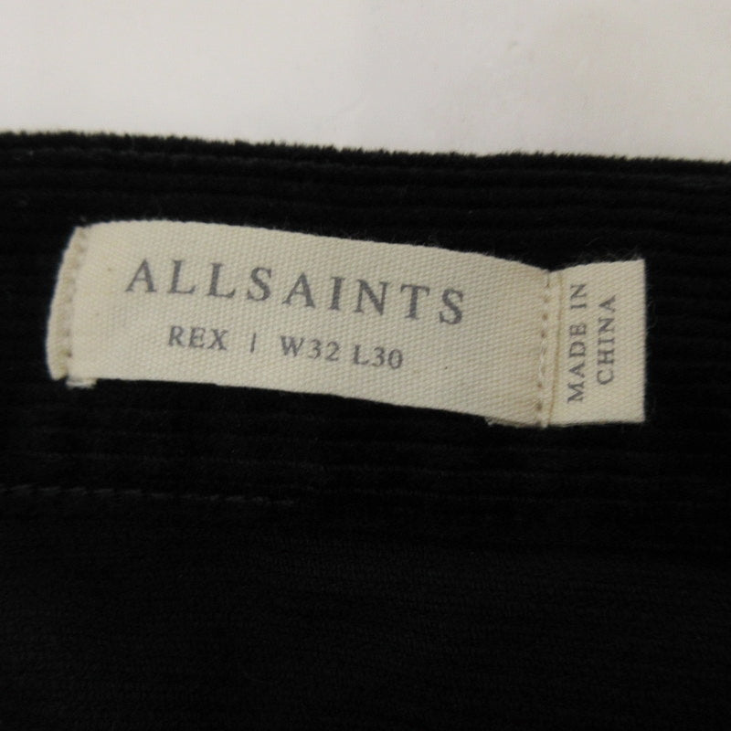 【中古】 Rex Corduroy Slim Jeans パンツ ME050X ブラック サイズ:32
