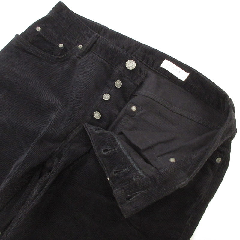 【中古】 Rex Corduroy Slim Jeans パンツ ME050X ブラック サイズ:32