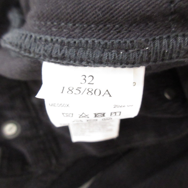 【中古】 Rex Corduroy Slim Jeans パンツ ME050X ブラック サイズ:32
