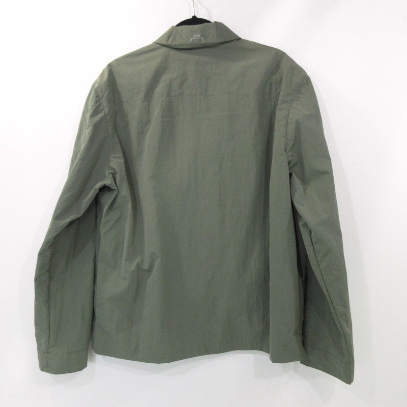 【中古】A-COLD-WALL | アコールドウォール GAUSSIAN OVERSHIRT ナイロンジャケット ACWMSH068 オリーブ サイズ:L