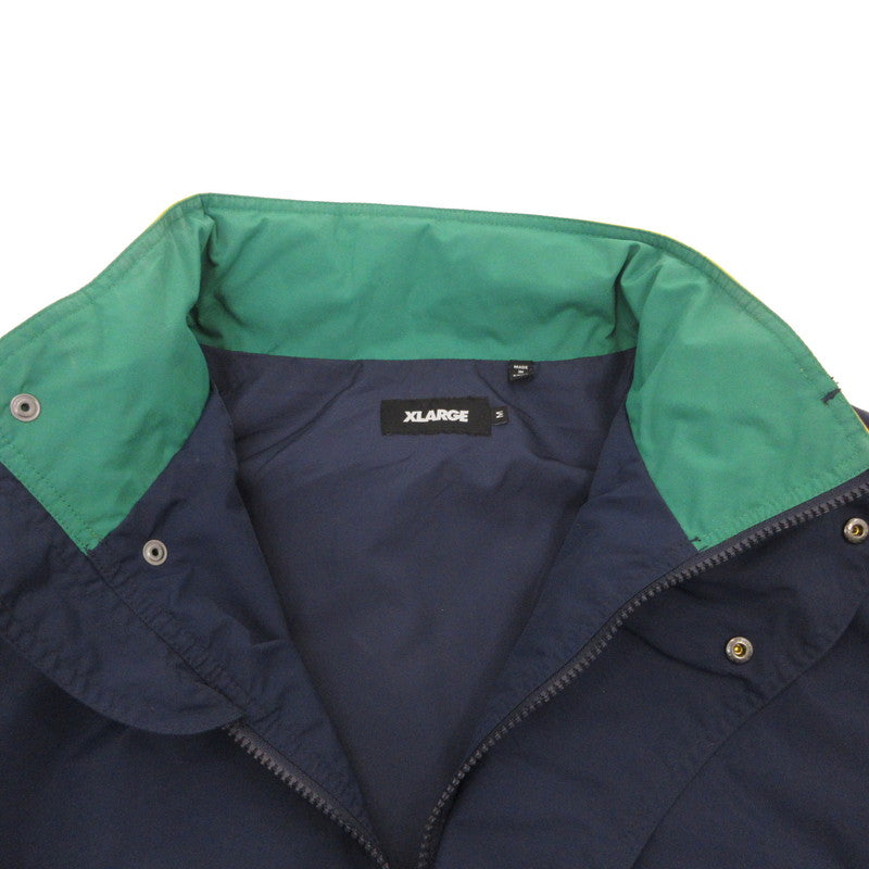 【中古】X-LARGE | エクストララージ NYLON SAILING JACKET ナイロンジャケット 101243021009 ネイビー サイズ:M