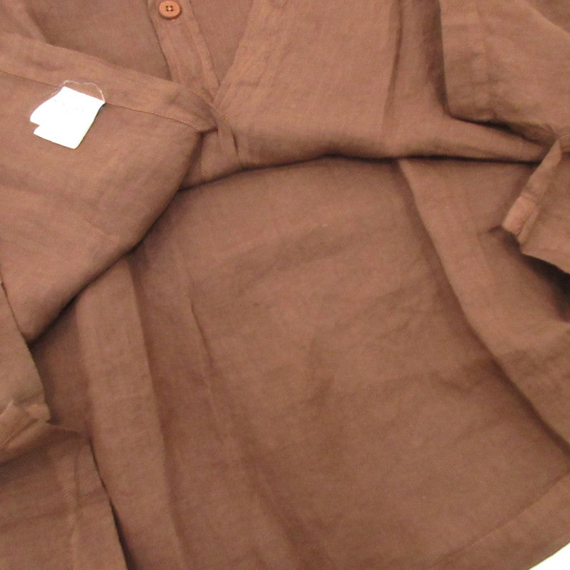 【中古】 Stefano 半袖シャツ 410161354035 ブラウン サイズ:50
