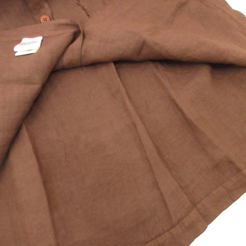 【中古】 Stefano 半袖シャツ 410161354035 ブラウン サイズ:48