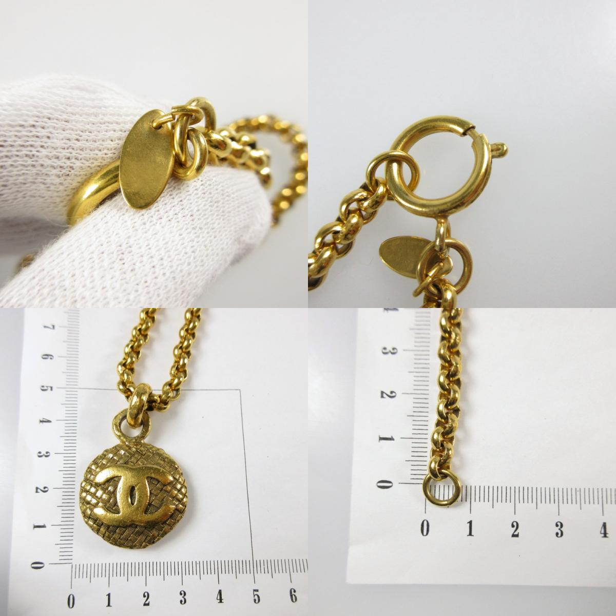 【中古】CHANEL | シャネル ヴィンテージラウンドココマーク ネックレス【姫路東店】