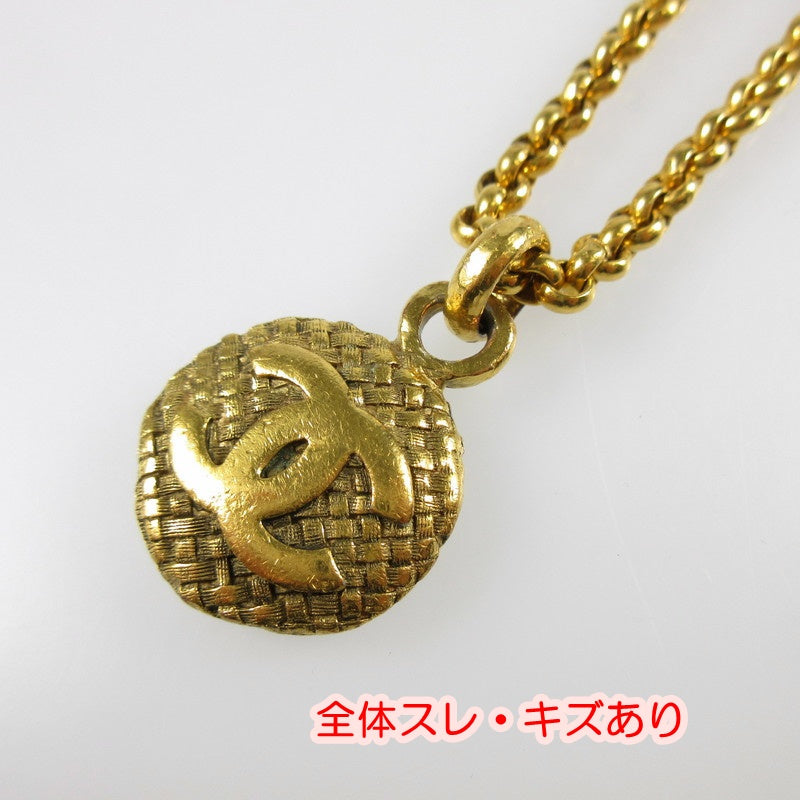 【中古】CHANEL | シャネル ヴィンテージラウンドココマーク ネックレス【姫路東店】