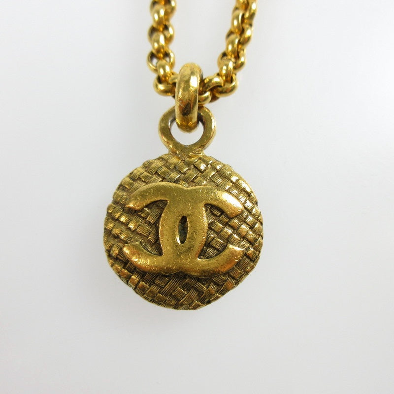 【中古】CHANEL | シャネル ヴィンテージラウンドココマーク ネックレス【姫路東店】