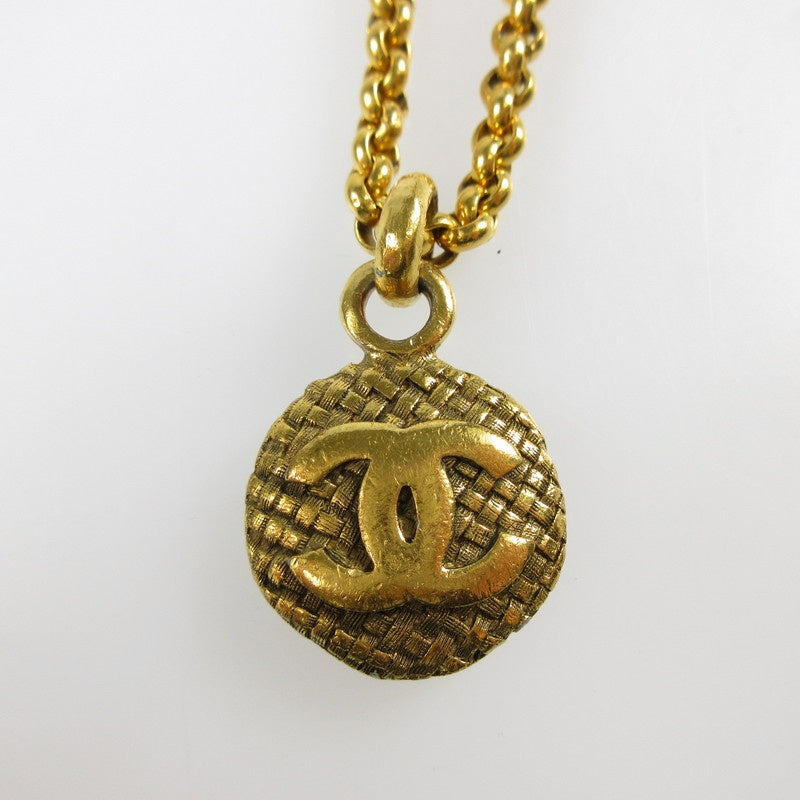 【中古】CHANEL | シャネル ヴィンテージラウンドココマーク ネックレス【姫路東店】