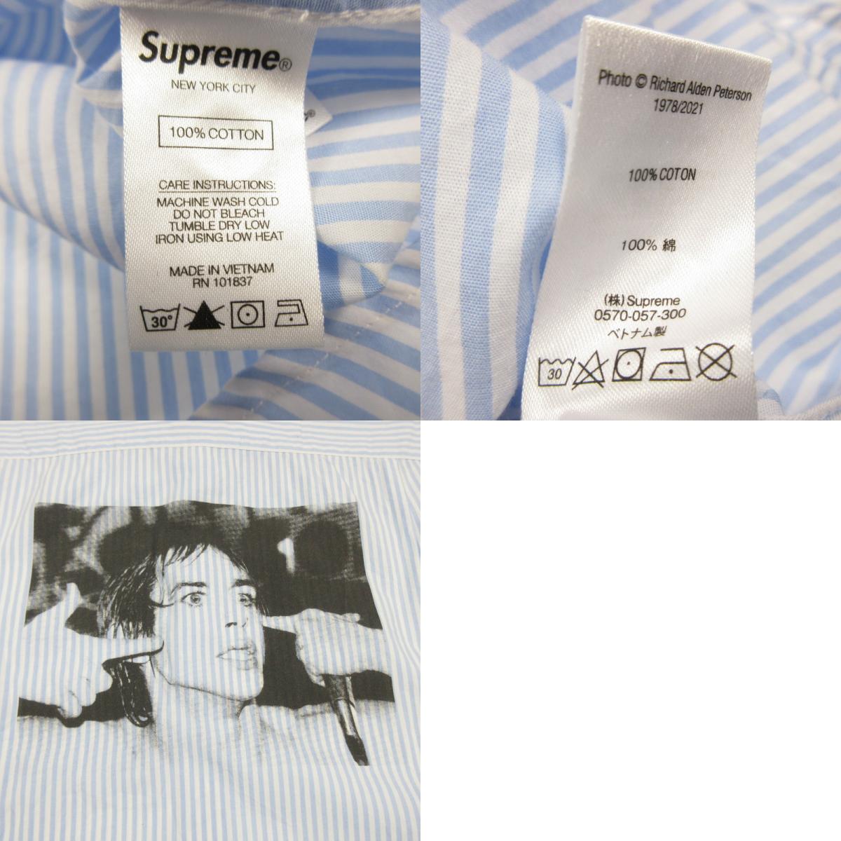 Supreme | IGGY POP S/S Short Sleeve Shirt Size: S