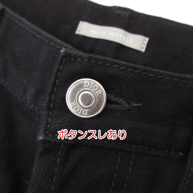 【中古】Dior | ディオール スリムフィットジーンズ デニムパンツ 193DS10J217X_C900 ブラック