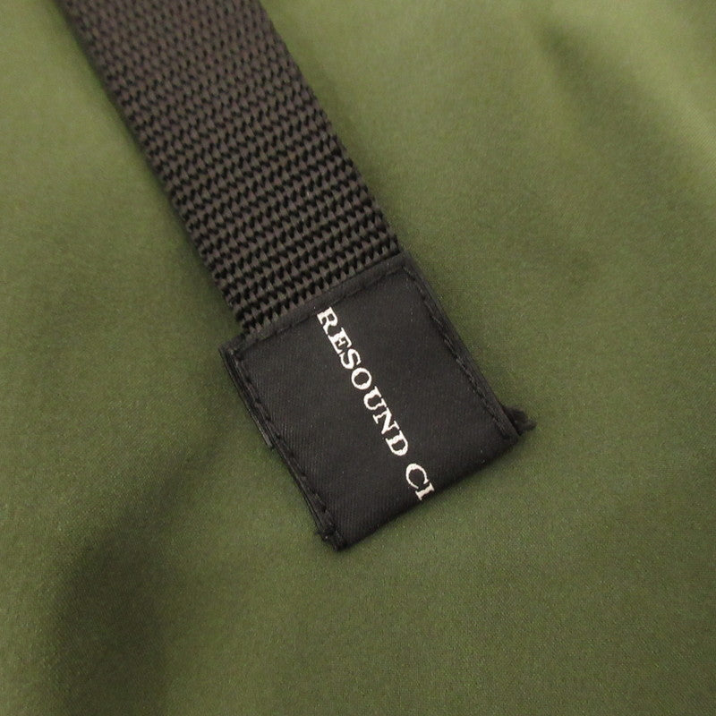【中古】RESOUND CLOTHING | リサウンドクロージング PAT WIDE EASY PANTS パンツ RC31-ST-036 グリーン サイズ:4