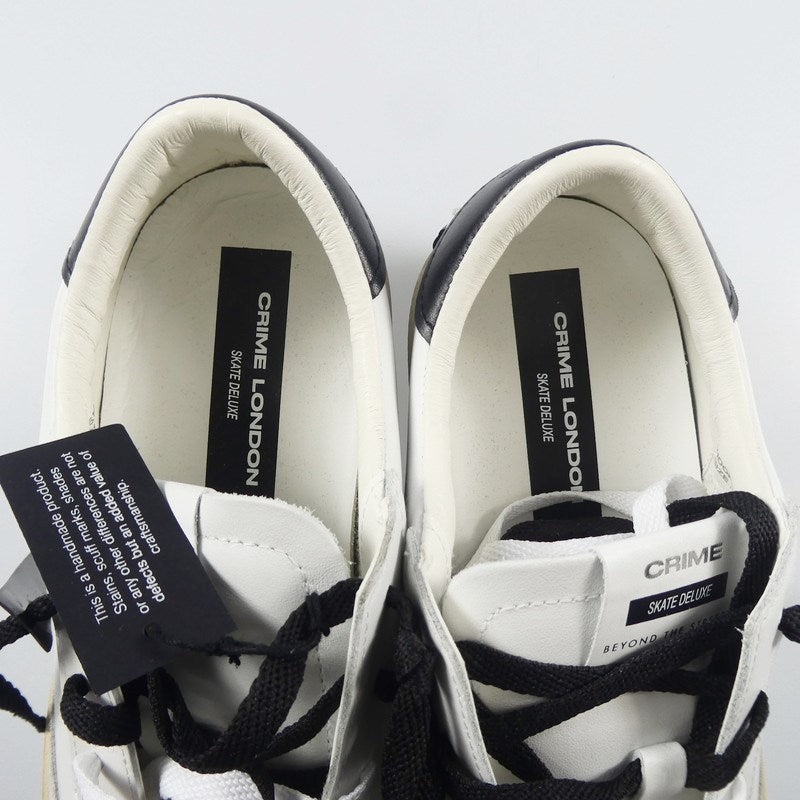 【中古】 SK8 DELUXE スニーカー 17100PP6.10 ホワイト 25.5cm
