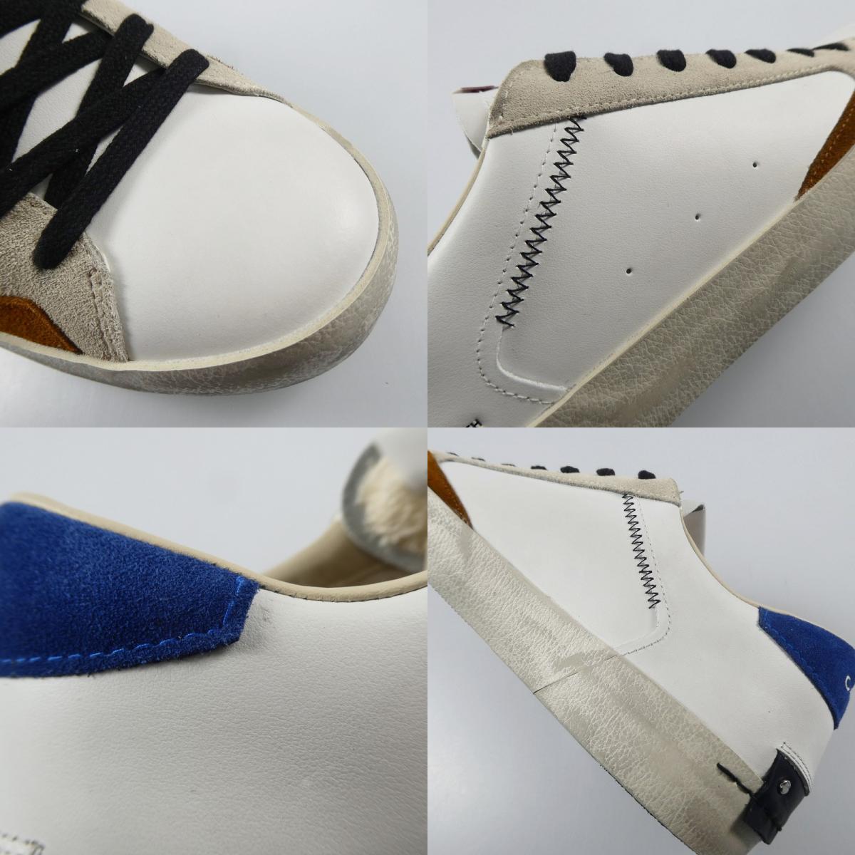 【中古】 DISTRESSED スニーカー 18004AA6.10 ホワイト 27.5cm