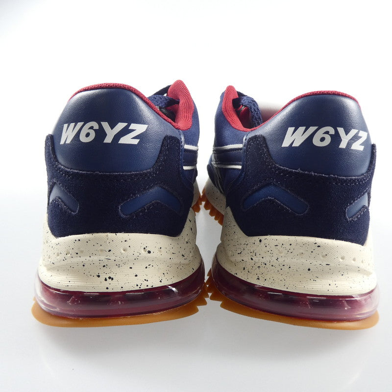 【中古】W6YZ | ウイズウィズ BLEEZE 3-M スニーカー 02-1C24 ネイビー 27.5cm
