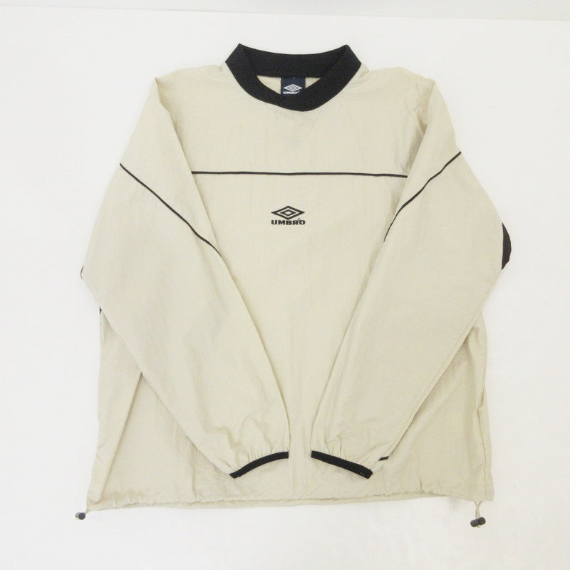 【中古】UMBRO | アンブロ New Nylon Pull Over その他トップス 1059394400014 アイボリー サイズ:M