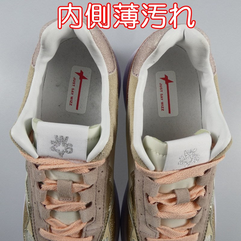 【中古】W6YZ | ウイズウィズ XENIA スニーカー 01-1Q20 ベージュ 22.5cm