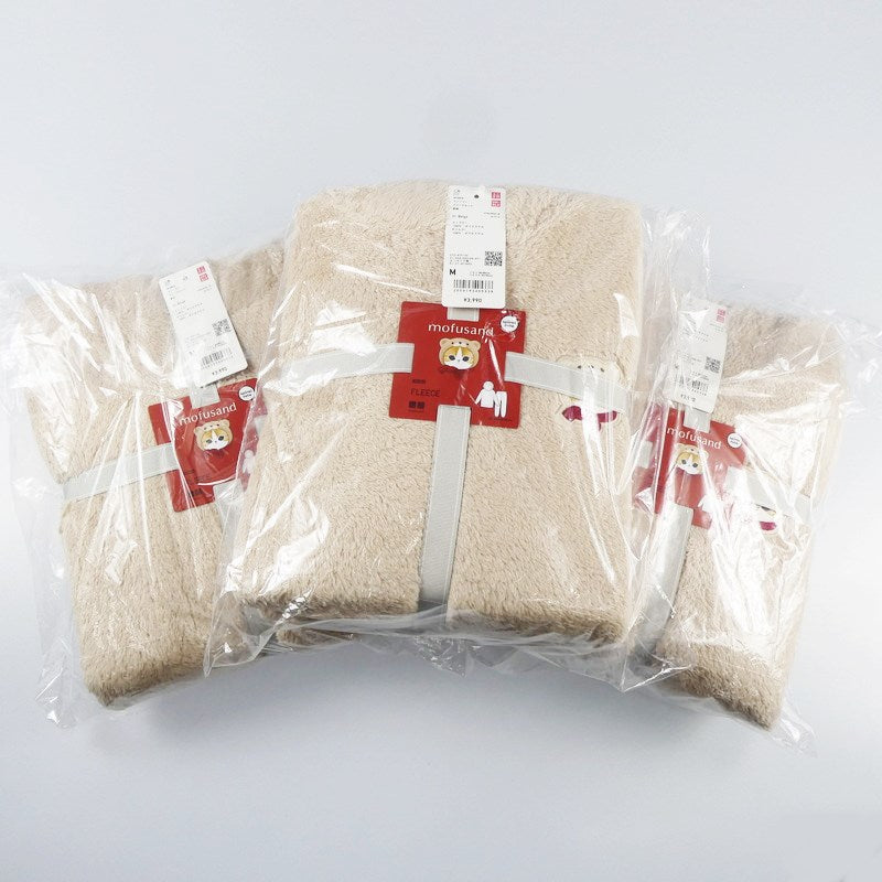 【中古】UNIQLO | ユニクロ mofusand ファーリーフリース その他トップス 272-475166 ベージュ サイズ:M
