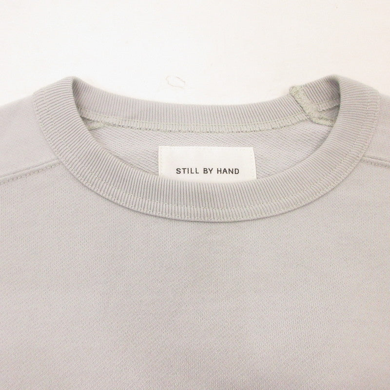 【中古】STILL BY HAND | スティルバイハンド Pima cotton sweatshirts スウェット CS08241 サイズ:46