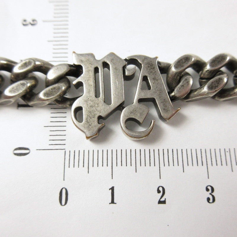 【中古】Palm Angels | パームエンジェルス PA MONOGRAM CHAIN Necklace ネックレス シルバー