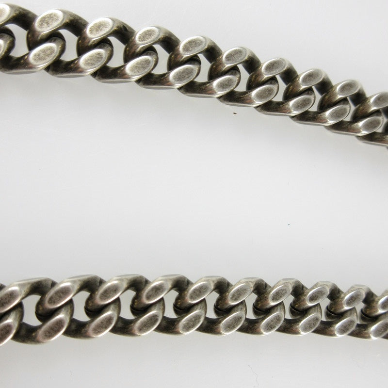 【中古】Palm Angels | パームエンジェルス PA MONOGRAM CHAIN Necklace ネックレス シルバー