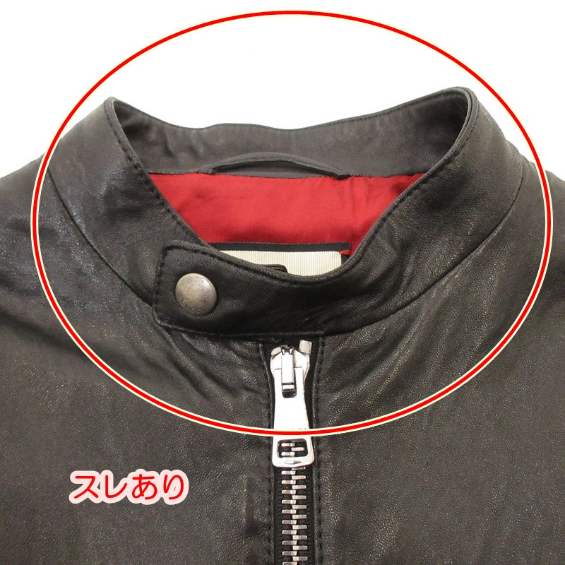 【中古】GUCCI | グッチ レザー 264857 ブラック サイズ:44【姫路東店】