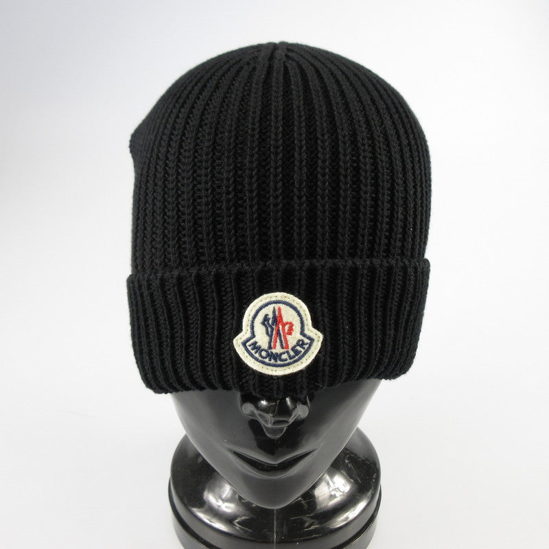 【中古】MONCLER | モンクレール ニットキャップ 3B00027 M1509 ブラック