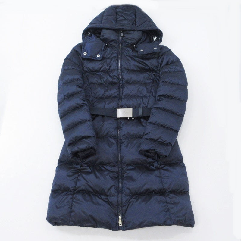 【中古】PRADA | プラダ ダウンジャケット 29Z660 R182 国内正規品 2020A/W ネイビー サイズ:36