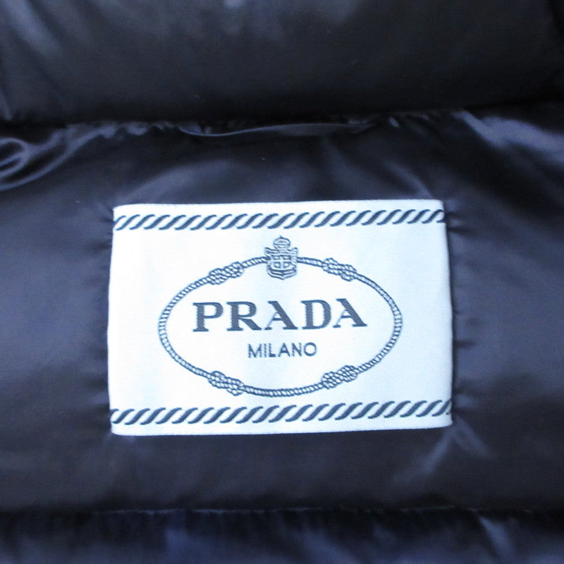 【中古】PRADA | プラダ ダウンジャケット 29Z660 R182 国内正規品 2020A/W ネイビー サイズ:36