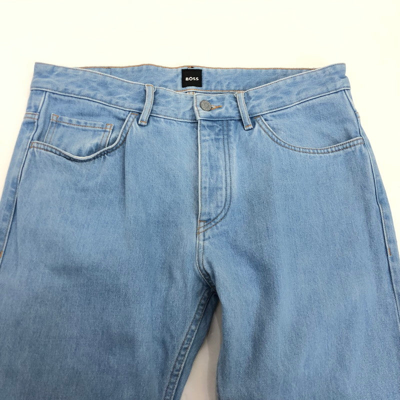 【中古】HUGO BOSS | ヒューゴボス TABER TAPERED FIT デニムパンツ 10248446 ブルー