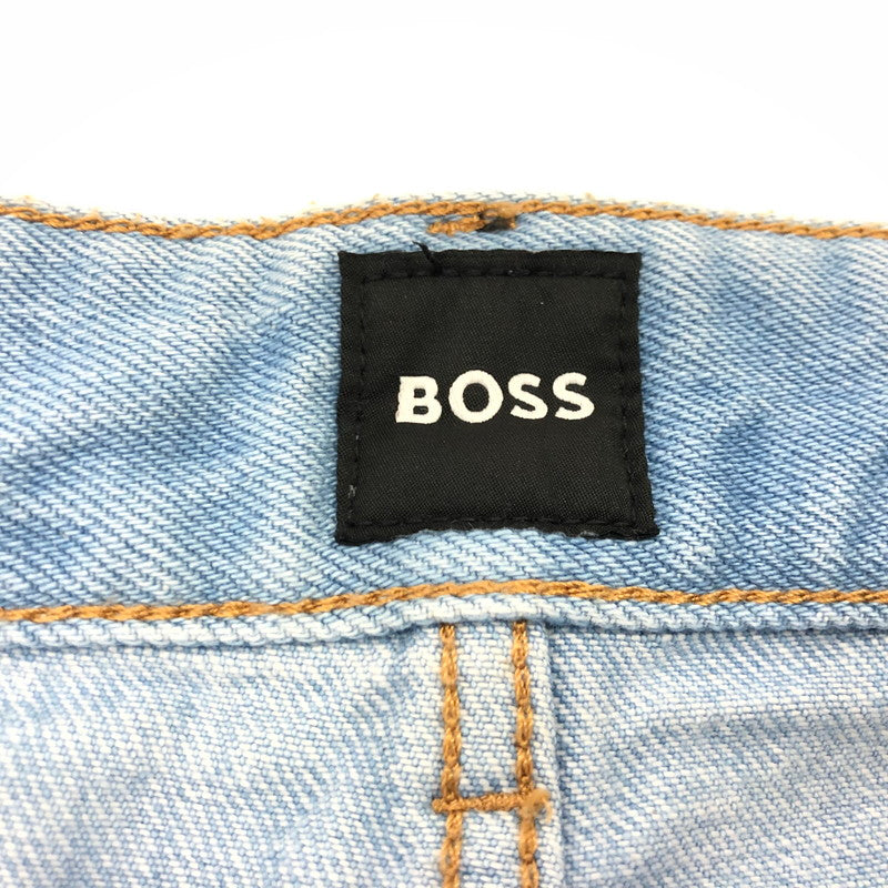 【中古】HUGO BOSS | ヒューゴボス TABER TAPERED FIT デニムパンツ 10248446 ブルー