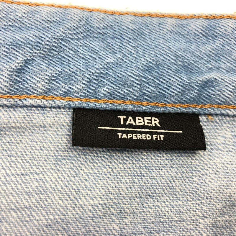 【中古】HUGO BOSS | ヒューゴボス TABER TAPERED FIT デニムパンツ 10248446 ブルー