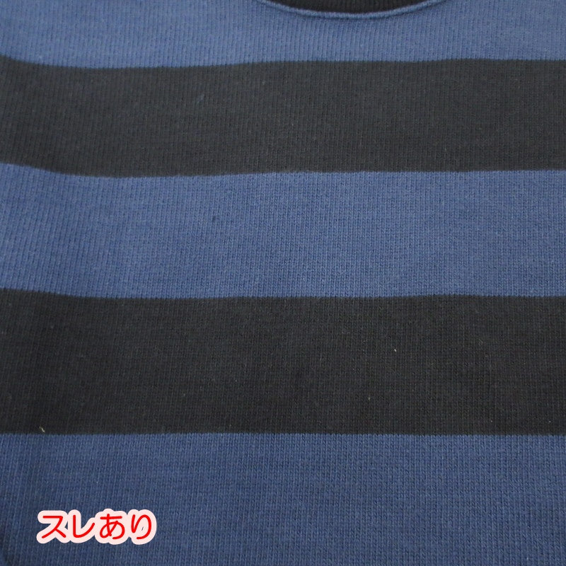 【中古】BUCO(REAL McCOY'S) | ブコ STRIPE RACING JERSEY スウェット BC18104 ネイビー サイズ:M