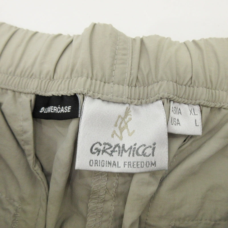 【中古】Gramicci | グラミチ NYLON TRACK PANT パンツ GMP4-S2081 グレー サイズ:XL