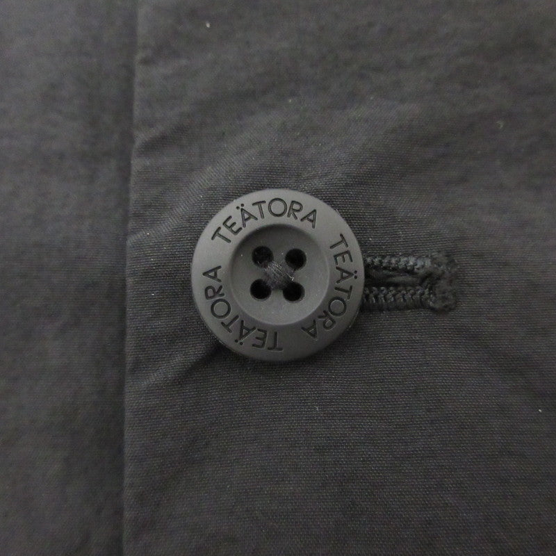 【中古】TEATORA | テアトラ CARTRIDGE SHIRT P 長袖シャツ TT-SHT-P ブラック サイズ:5