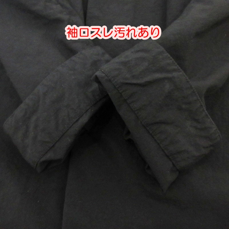 【中古】TEATORA | テアトラ CARTRIDGE SHIRT P 長袖シャツ TT-SHT-P ブラック サイズ:5