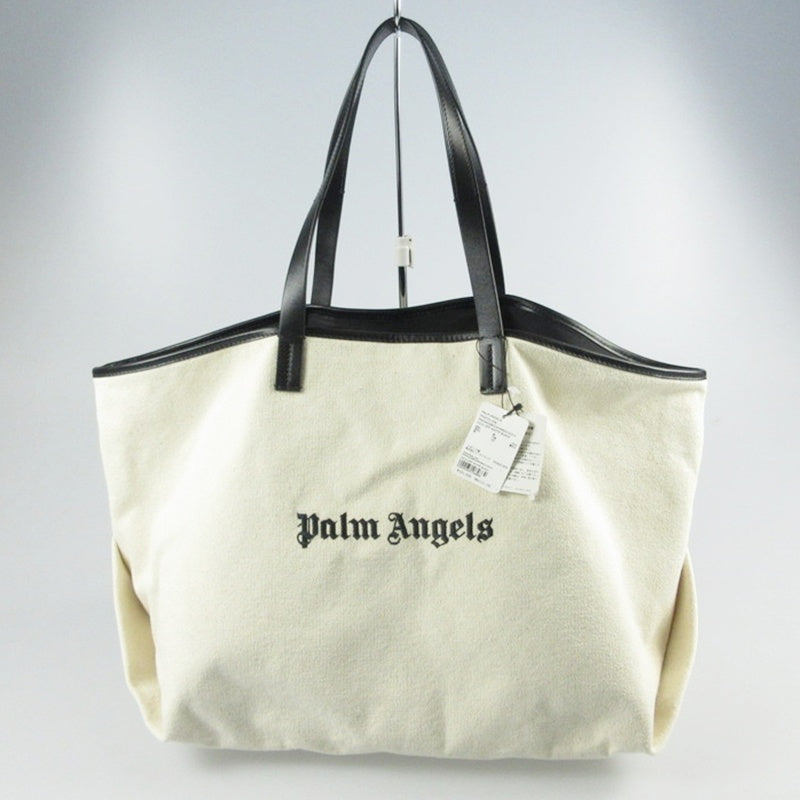 【中古】Palm Angels | パームエンジェルス トートバッグ PWNA058F23FAB0010310 アイボリー