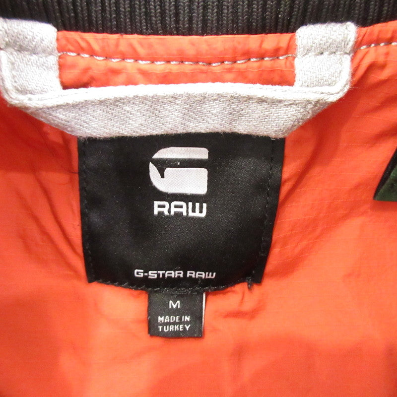 【中古】G-STAR | ジースター Drawstring Bomber Jacket デニム D20599-D109-D127 グレー サイズ:M