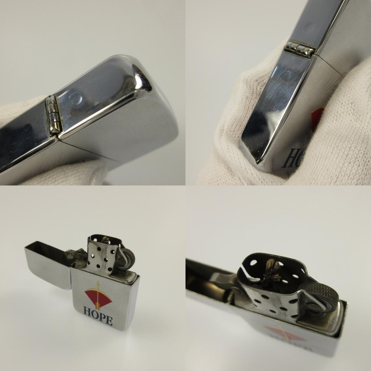 【中古】ZIPPO | ジッポ 1941 REPLICA HOPE レッドアロー ライター 限定品 シルバー
