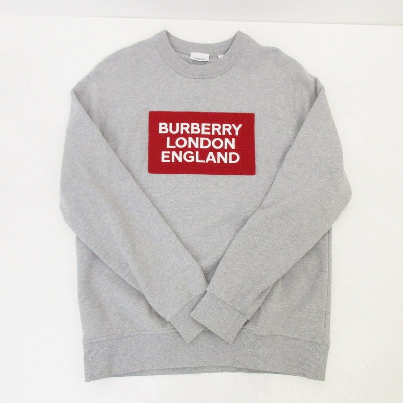 【中古】BURBERRY London England | バーバリーロンドンイングランド スウェット 8021431 グレー サイズ:S