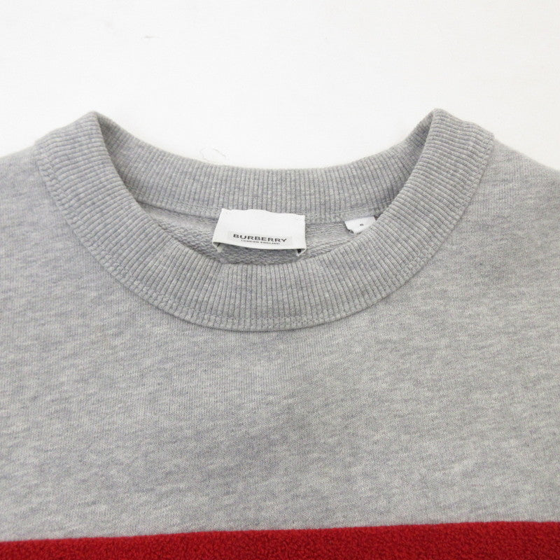 【中古】BURBERRY London England | バーバリーロンドンイングランド スウェット 8021431 グレー サイズ:S
