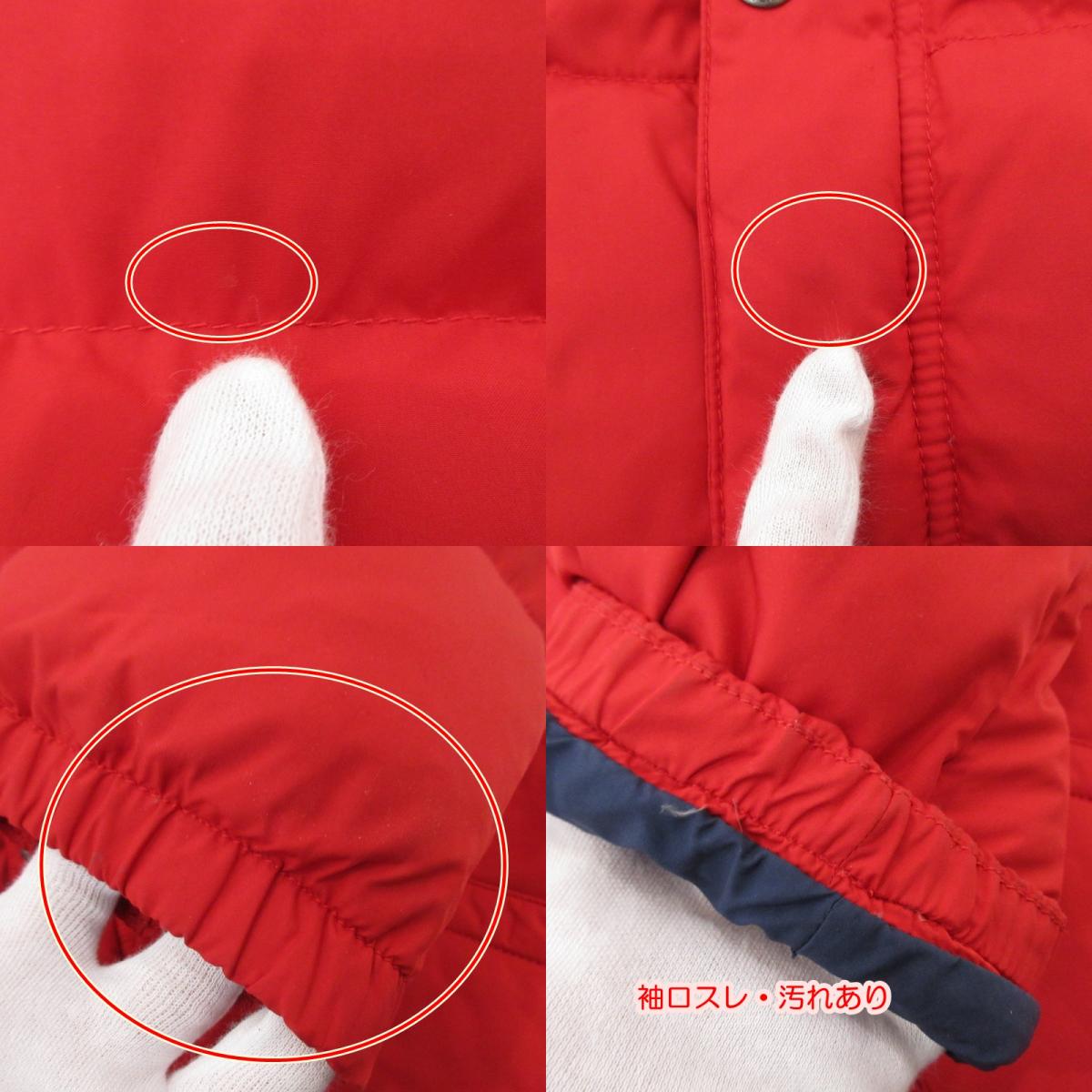 【中古】POLO RALPH LAUREN | ポロ・ラルフローレン ダウンジャケット 323565518 レッド サイズ:L