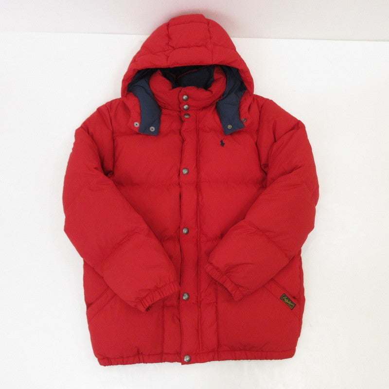 【中古】POLO RALPH LAUREN | ポロ・ラルフローレン ダウンジャケット 323565518 レッド サイズ:L