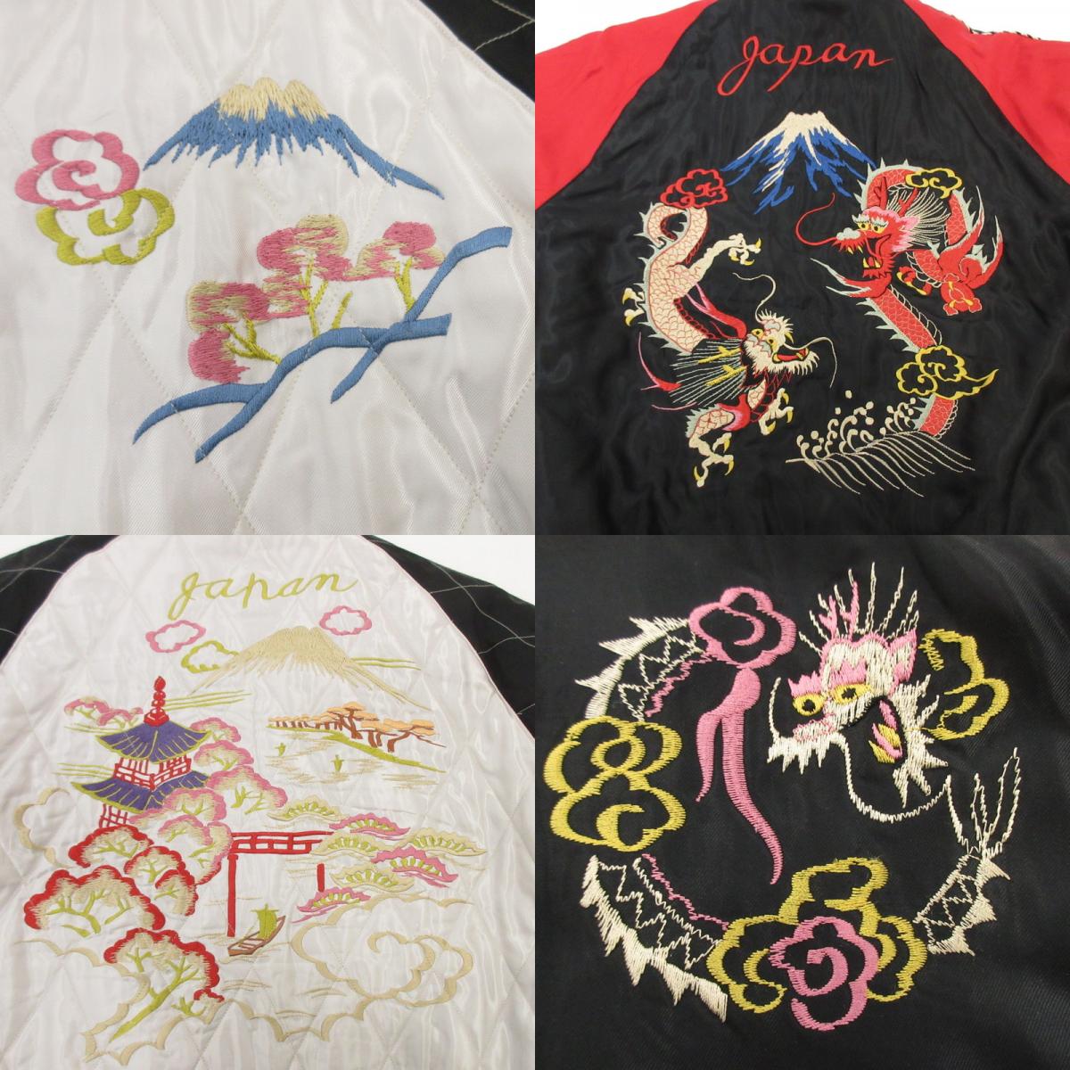 【中古】TAILOR TOYO(東洋エンタープライズ) | テイラートウヨウテイラートーヨー Mid 1950s Style Acetate Quilted Souvenir Jacket スーベニアジャケット TT15543 マルチカラー サイズ:M